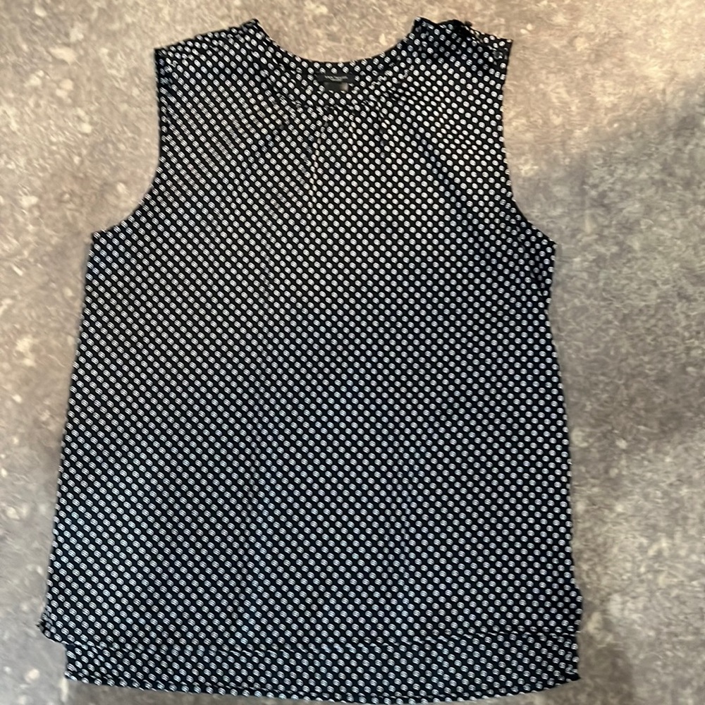 Ann Taylor Black silk top